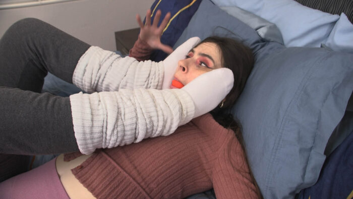 Cozy in Bondage and Socks 4K - Image 12