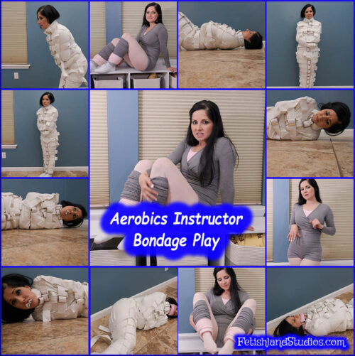 Aerobics Instructor Bondage Play 4K