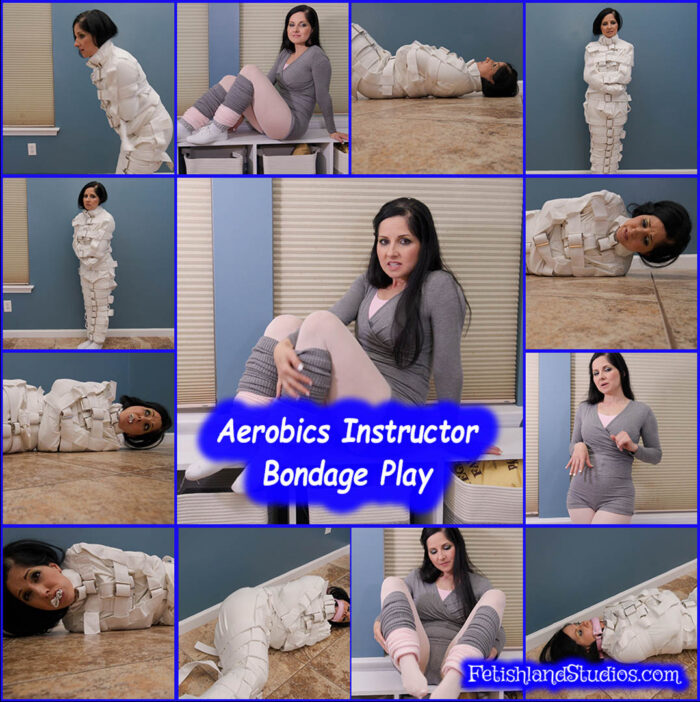 Aerobics Instructor Bondage Play 4K