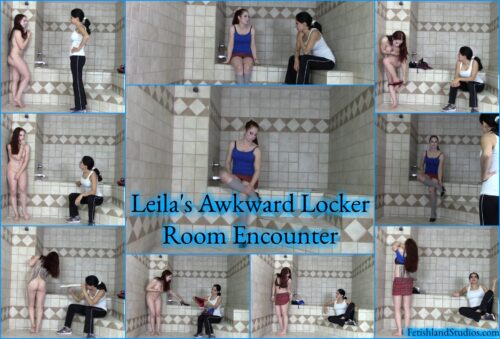 Leila's Awkward Locker Room Encounter 4K