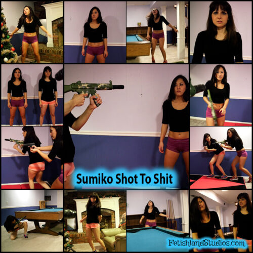 Sumiko Shot To Shit  (Sumiko Wrecked to Bits) 4K
