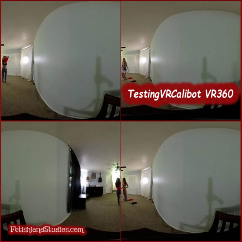 Testing VR Calibot  VR360