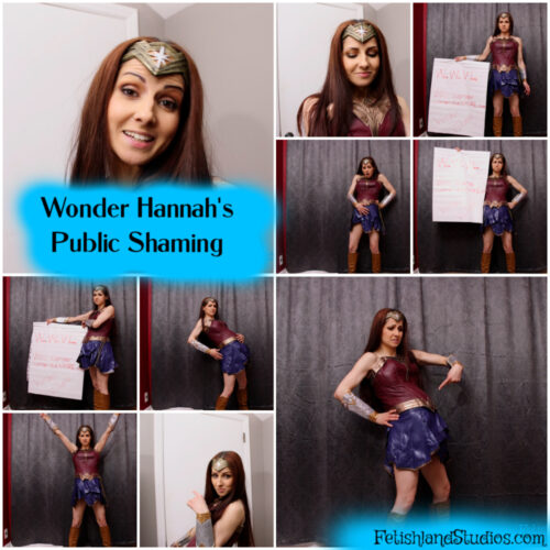 Wonder Hannah's Public Shaming 4K