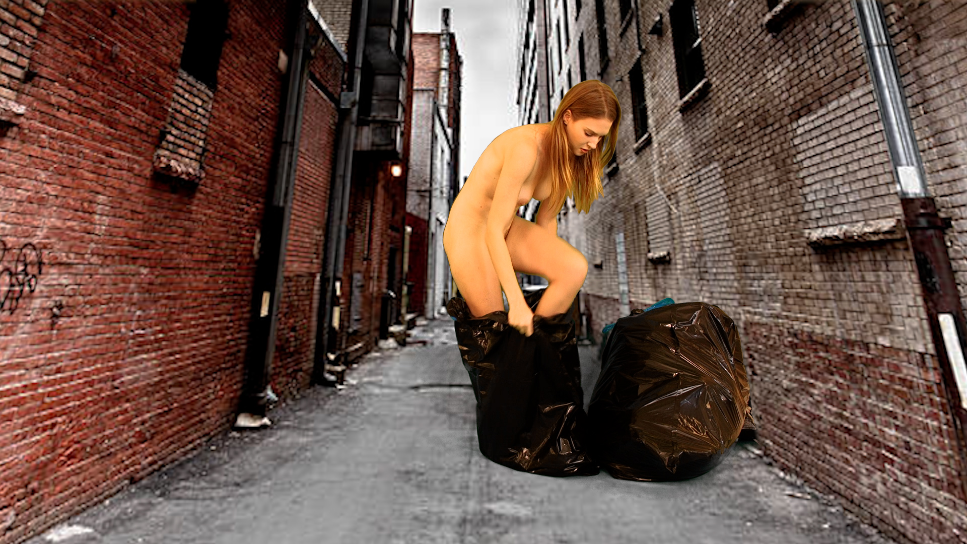 Throwing Herself Out 4K - Image 7