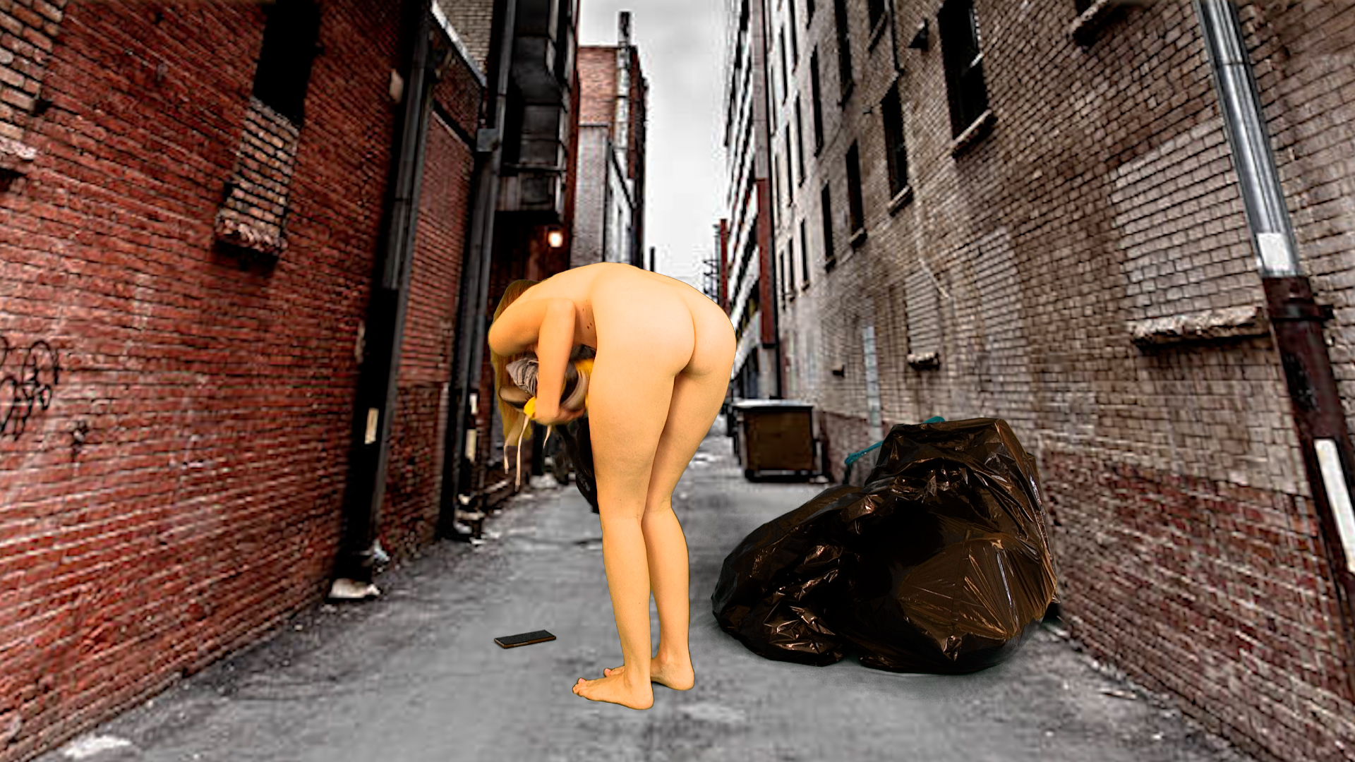 Throwing Herself Out 4K - Image 6