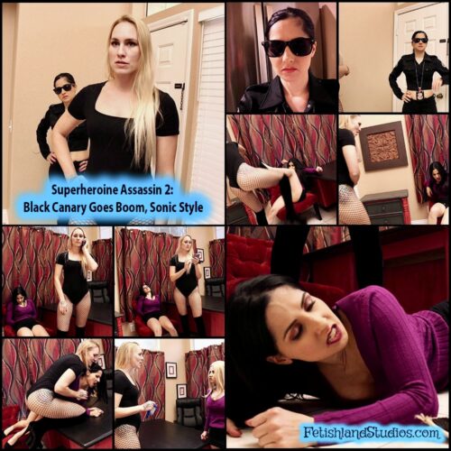 Superheroine Assassin 2 - Black Canary Goes Boom, Sonic Style 4K