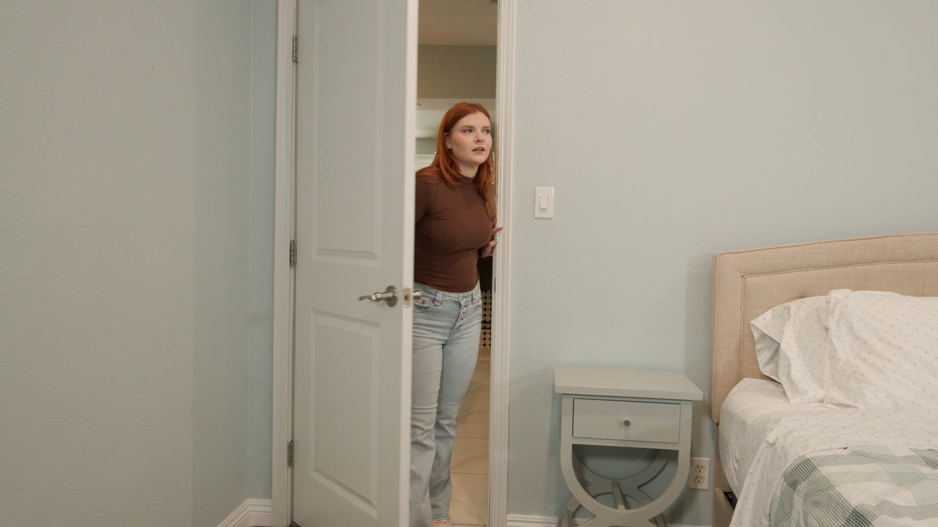 Trying on Mom’s Boots 4K - Image 31