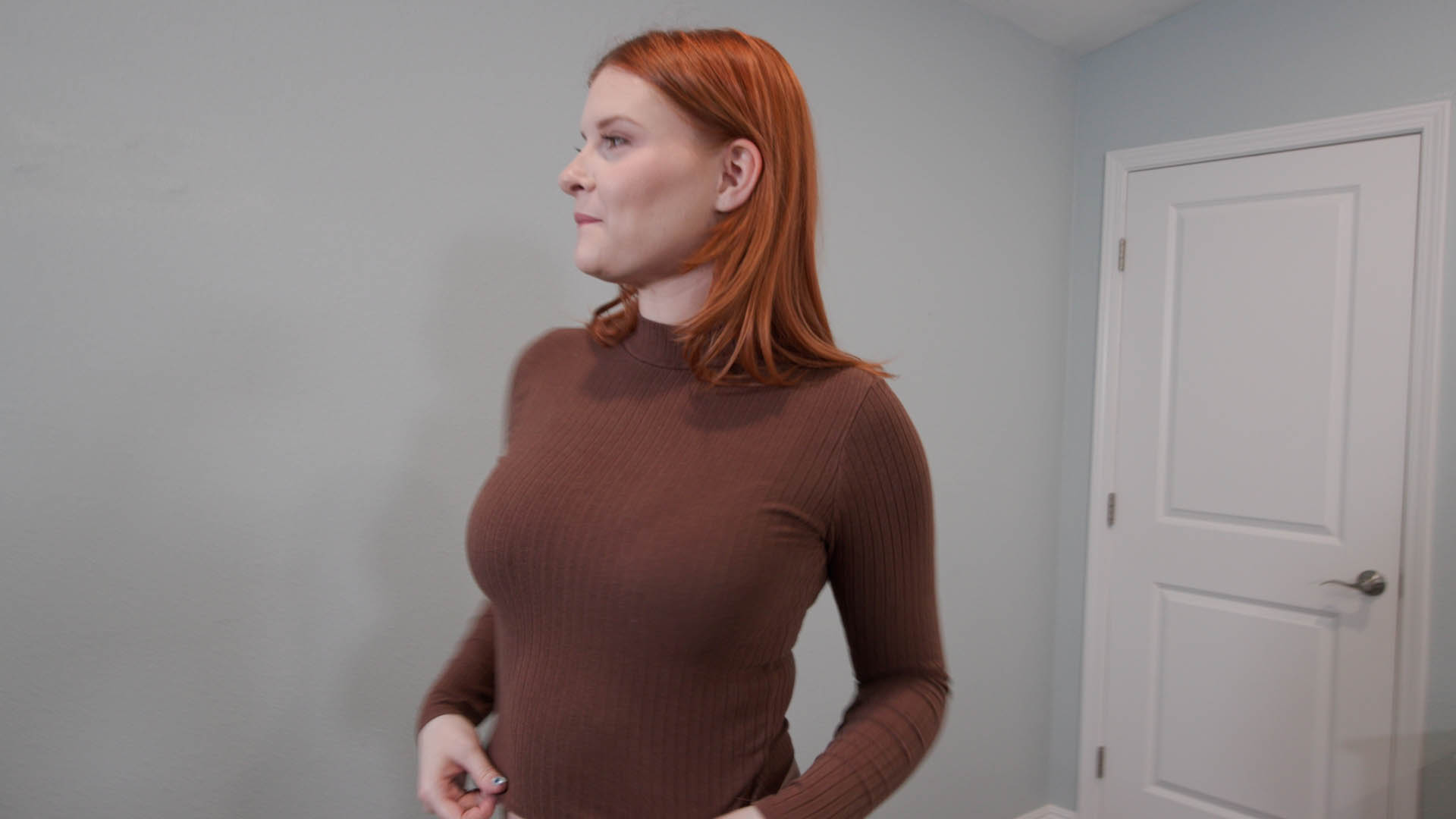 Trying on Mom’s Boots 4K - Image 20