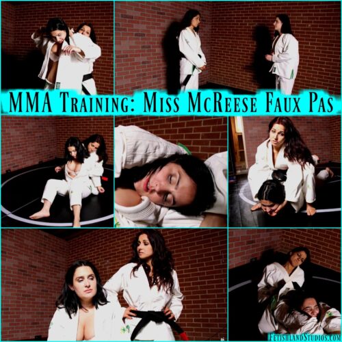 MMA Training; Miss McReese Faux Pas