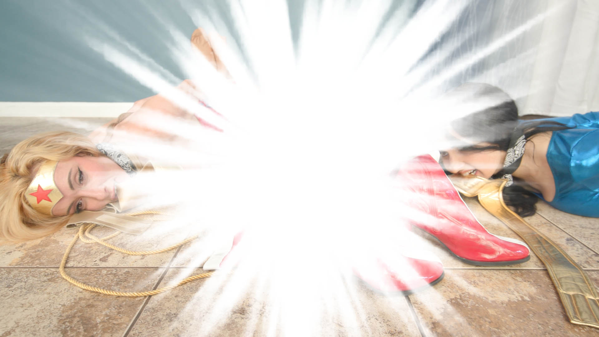 UltraGirl and Wonder Woman: Squirming Superheroines 4K - Image 11