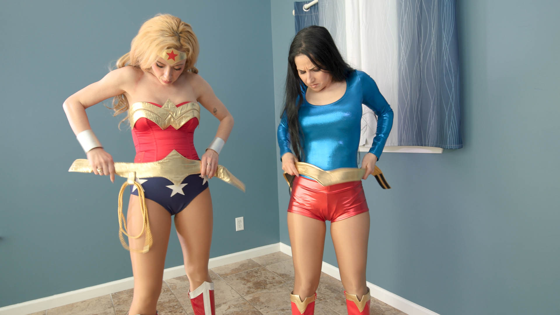 UltraGirl and Wonder Woman: Squirming Superheroines 4K - Image 7