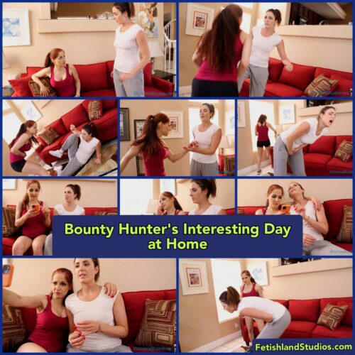 Bounty Hunter's Interesting Day at Home
